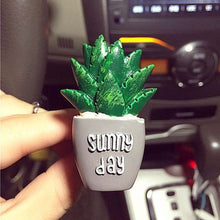 Load image into Gallery viewer, Creative 3D Simulation Plant Auto Air Conditioner Outlet Decoration Perfume Clip Air Freshener Car