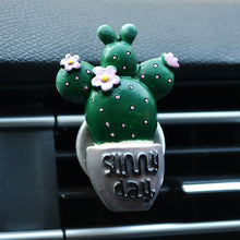 Load image into Gallery viewer, Creative 3D Simulation Plant Auto Air Conditioner Outlet Decoration Perfume Clip Air Freshener Car