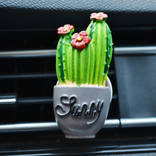Load image into Gallery viewer, Creative 3D Simulation Plant Auto Air Conditioner Outlet Decoration Perfume Clip Air Freshener Car