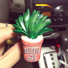 Load image into Gallery viewer, Creative 3D Simulation Plant Auto Air Conditioner Outlet Decoration Perfume Clip Air Freshener Car