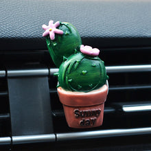 Load image into Gallery viewer, Creative 3D Simulation Plant Auto Air Conditioner Outlet Decoration Perfume Clip Air Freshener Car