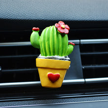 Load image into Gallery viewer, Creative 3D Simulation Plant Auto Air Conditioner Outlet Decoration Perfume Clip Air Freshener Car
