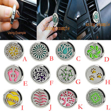 Load image into Gallery viewer, Car Air Freshener Car Perfume Diffuser Clip Car Air Auto Vent Freshener Essential Oil Gift Locket Decor accesorios automovil