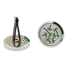 Load image into Gallery viewer, Car Air Freshener Car Perfume Diffuser Clip Car Air Auto Vent Freshener Essential Oil Gift Locket Decor accesorios automovil