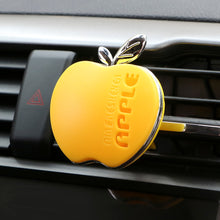 Load image into Gallery viewer, Car Perfume Air Freshener Apple Shape Original Fragrance Orange Lemon Apple Strawberry Lavender Scent