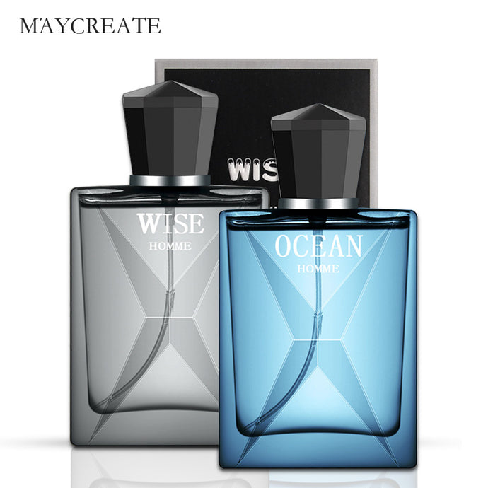 MayCreate 50ml Male Perfume Classic Cologne  Perfumed Scent Long Lasting Fragrance for Men Body Spray
